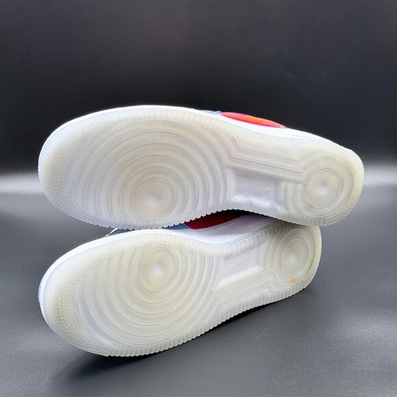 Nike Undefeated x Nike Air Force 1 Low 'Total Orange' - Picture 7 of 9